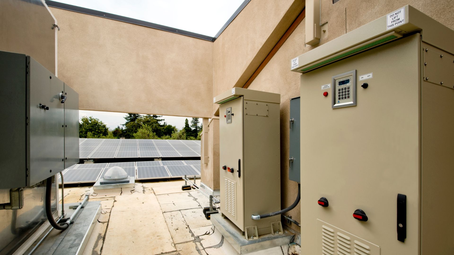 How to operate two inverters using single solar panel system?
